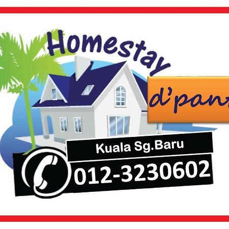 D'Pantai Homestay Kuala Sg. Baru Malacca Exterior photo