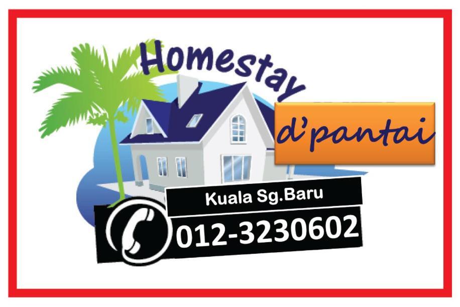 D'Pantai Homestay Kuala Sg. Baru Malacca Exterior photo